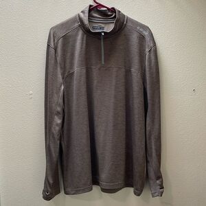 Hi-Tec pullover long sleeve athletic shirt. 1/4 zip.  Size XXL.